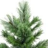Northlight 24" Mixed Cashmere Pine Medium Artificial Christmas Tree in Burlap Base - Unlit