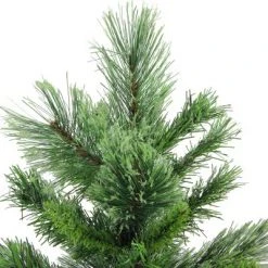 Northlight 24" Mixed Cashmere Pine Medium Artificial Christmas Tree in Burlap Base - Unlit