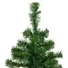 Northlight 18" Pre-Lit Two-Tone Green Pine Artificial Christmas Tree in Burlap, Clear LED Lights