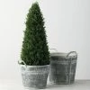 Sullivans Artificial Cedar Tree 22"H Green