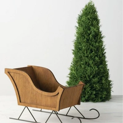 Sullivans Artificial Cedar Tree 22"H Green 3 Sullivans Artificial Cedar Tree 22"H Green - Image 3
