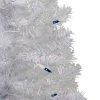 Northlight 2' Pre-Lit White Pine Artificial Christmas Tree - Blue Lights
