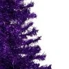 Northlight 4' Purple Artificial Tinsel Christmas Tree, Unlit