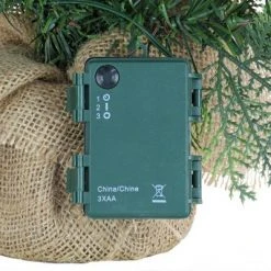 National Tree Company 24" Pre-Lit Battery Operated Mixed Tip Holly Berry Table Top Artificial Christmas Tree Clear Lights -Christmas Trees Sales Store unnamed file 5425