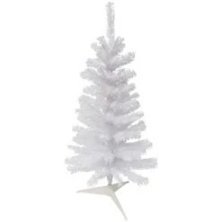 Northlight 3' Woodbury White Pine Slim Artificial Christmas Tree, Unlit