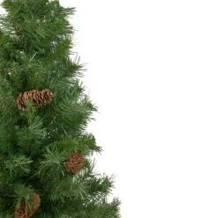Northlight 3' Black River Pine Artificial Medium Profile Christmas Tree, Unlit