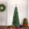 National Tree Company Unlit Slim Linden Spruce Artificial Christmas Tree
