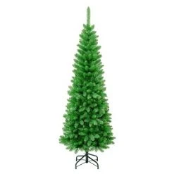 National Tree Company Unlit Pencil Rowan Hinged Artificial Christmas Tree -Christmas Trees Sales Store unnamed file 5474