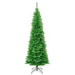 National Tree Company Unlit Pencil Rowan Hinged Artificial Christmas Tree -Christmas Trees Sales Store unnamed file 5475