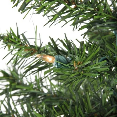 Northlight 18" Pre-Lit Medium Canadian Pine Artificial Christmas Tree - Clear Lights 1 Northlight 18" Pre-Lit Medium Canadian Pine Artificial Christmas Tree - Clear Lights