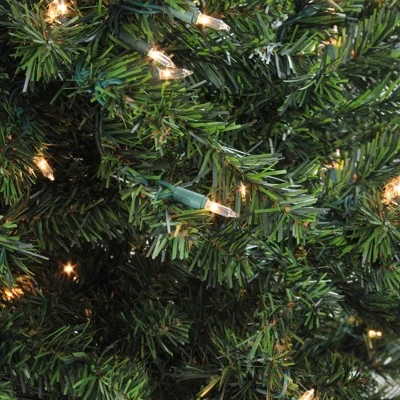 Northlight 18" Pre-Lit Medium Canadian Pine Artificial Christmas Tree - Clear Lights 2 Northlight 18" Pre-Lit Medium Canadian Pine Artificial Christmas Tree - Clear Lights - Image 2