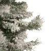 Northlight 3' Unlit Artificial Christmas Tree Medium Heavily Flocked Pine