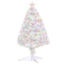 HOMCOM Pre-Lit Douglas Fir Tabletop Artificial Christmas Tree with 85 Branches and Fiber Optic LED Lights 32" Tall 11 HOMCOM Pre-Lit Douglas Fir Tabletop Artificial Christmas Tree with 85 Branches and Fiber Optic LED Lights 32" Tall -Christmas Trees Sales Store unnamed file 559