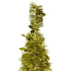 Northlight 6' Gold Tinsel Pop-Up Artificial Christmas Tree, Unlit -Christmas Trees Sales Store unnamed file 5645