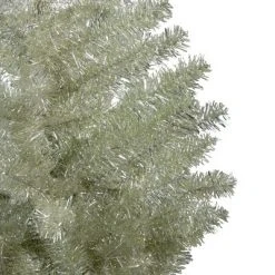 Northlight 4.5' Metallic Sheer Champagne Artificial Tinsel Christmas Tree - Unlit -Christmas Trees Sales Store unnamed file 5678