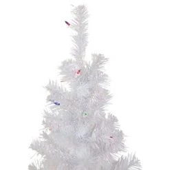 Northlight 4' Pre-lit Rockport White Pine Artificial Christmas Tree, Multi Lights -Christmas Trees Sales Store unnamed file 5687