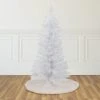 Northlight 4' Pre-lit Rockport White Pine Artificial Christmas Tree, Green Lights