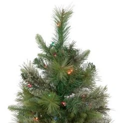 Northlight 3' Pre-Lit Kingston Cashmere Pine Full Artificial Christmas Tree, Multi Lights 8 Northlight 3' Pre-Lit Kingston Cashmere Pine Full Artificial Christmas Tree, Multi Lights -Christmas Trees Sales Store unnamed file 5781