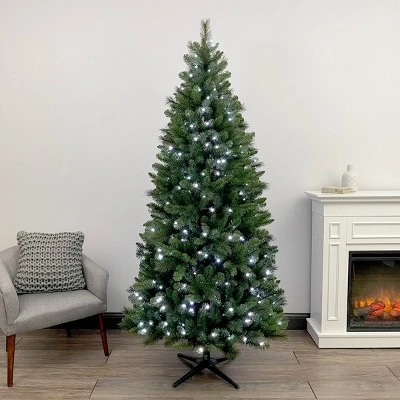 Twinkly 7' Pre-Lit LED Douglas Fir Artificial Christmas Tree AutoConnect Color Changing Lights 1 Twinkly 7' Pre-Lit LED Douglas Fir Artificial Christmas Tree AutoConnect Color Changing Lights
