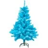 Northlight 4' Cerulean Blue Pine Artificial Christmas Tree, Unlit