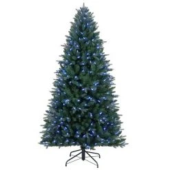 Mr. Christmas Alexa Enabled RGB LED Illuminated Christmas Tree, 6.5' -Christmas Trees Sales Store unnamed file 601