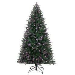 Mr. Christmas Alexa Enabled RGB LED Illuminated Christmas Tree, 6.5' -Christmas Trees Sales Store unnamed file 602