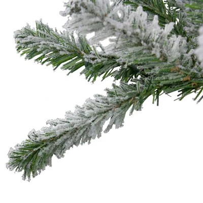 Northlight 6ft Flocked Alpine Artificial Christmas Tree - Unlit 2 Northlight 6ft Flocked Alpine Artificial Christmas Tree - Unlit - Image 2