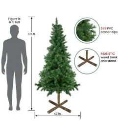 Northlight 6.5' Royal Alpine Artificial Christmas Tree - Unlit