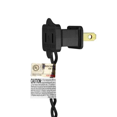 Northlight 6' Pre-Lit Black Artificial Tinsel Christmas Tree, Clear Lights 5 Northlight 6' Pre-Lit Black Artificial Tinsel Christmas Tree, Clear Lights - Image 5