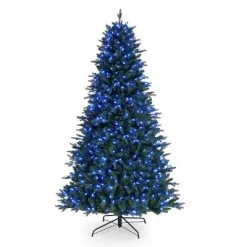 Mr. Christmas Alexa Enabled RGB LED Illuminated Christmas Tree, 7.5' -Christmas Trees Sales Store unnamed file 609
