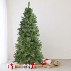 Northlight 7.5 ft Medium Mixed Cashmere Pine Artificial Christmas Tree - Unlit