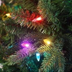 Mr. Christmas Alexa Enabled RGB LED Illuminated Christmas Tree, 7.5' -Christmas Trees Sales Store unnamed file 613