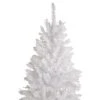 Northlight 7.5' Pre-Lit Rapids White Pine Pencil Artificial Christmas Tree, Clear Lights