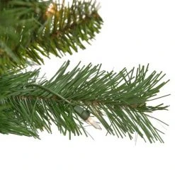 Northlight 6.5' Pre-Lit Chatham Pine Artificial Christmas Tree, Clear Lights