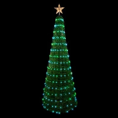 Northlight 6' Green Color Changing Multiple Function Pop Up Artificial Outdoor Christmas Tree 1 Northlight 6' Green Color Changing Multiple Function Pop Up Artificial Outdoor Christmas Tree