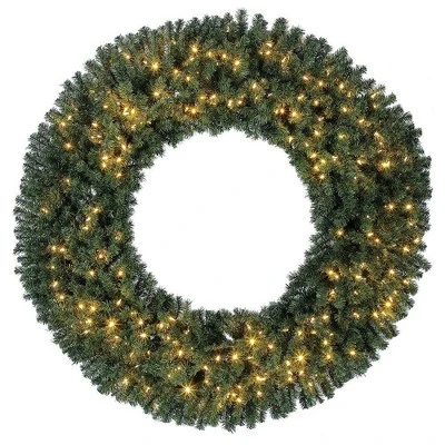 Home Heritage LED Lit Christmas Wreath and Entry Way Artificial Christmas Tree 3 Home Heritage LED Lit Christmas Wreath and Entry Way Artificial Christmas Tree - Image 3