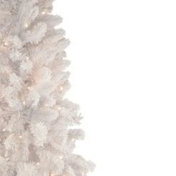 Northlight 6.5' Pre-Lit Medium Flocked Norway Pine Artificial Christmas Tree, Warm White LED Lights 8 Northlight 6.5' Pre-Lit Medium Flocked Norway Pine Artificial Christmas Tree, Warm White LED Lights -Christmas Trees Sales Store unnamed file 6395