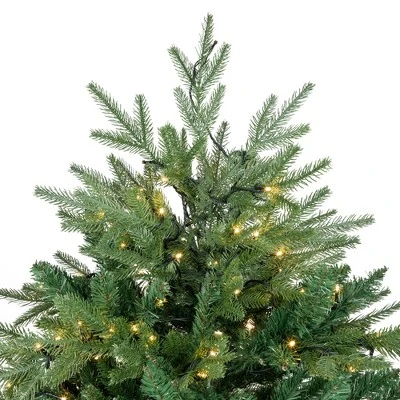 Northlight 6.5' Pre-Lit Juniper Pine Artificial Christmas Tree, Warm White LED Lights 2 Northlight 6.5' Pre-Lit Juniper Pine Artificial Christmas Tree, Warm White LED Lights - Image 2