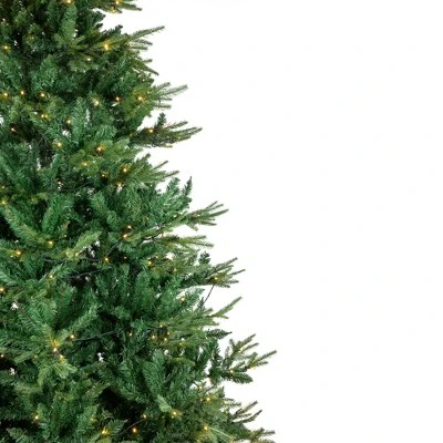 Northlight 6.5' Pre-Lit Juniper Pine Artificial Christmas Tree, Warm White LED Lights 3 Northlight 6.5' Pre-Lit Juniper Pine Artificial Christmas Tree, Warm White LED Lights - Image 3