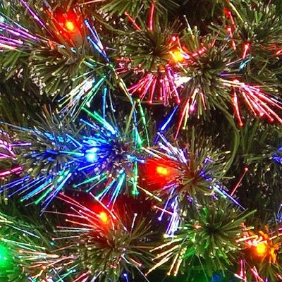 National Tree Company 60" Fiber Optic Evergreen Tree with LED Lights 2 National Tree Company 60" Fiber Optic Evergreen Tree with LED Lights - Image 2
