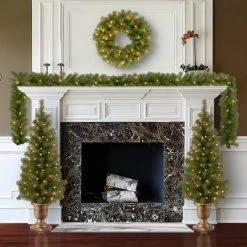 National Tree Company Pre-Lit Evergreen Assortment