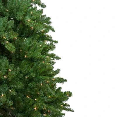 Northlight 10' Pre-Lit Everett Pine Slim Artificial Christmas Tree, Clear Lights 4 Northlight 10' Pre-Lit Everett Pine Slim Artificial Christmas Tree, Clear Lights - Image 4