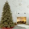 National Tree Company 7.5 ft. Frosted Geneva Tree with Clear Lights