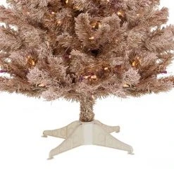 National Tree Company 4 Foot Full Bodied Flocked Prelit Artificial Christmas Holiday Tree w/ 200 Clear Lights & Metal Stand, Rose Gold/Light Pink 7 National Tree Company 4 Foot Full Bodied Flocked Prelit Artificial Christmas Holiday Tree w/ 200 Clear Lights & Metal Stand, Rose Gold/Light Pink -Christmas Trees Sales Store unnamed file 6552