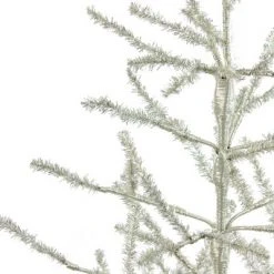Northlight 3' Unlit Artificial Christmas Twig Tree Full Champagne Tinsel