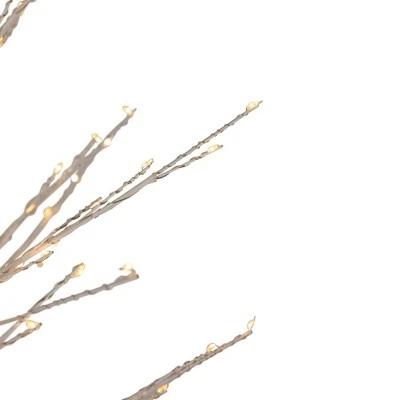 Northlight 5' White LED Lighted Christmas Twig Tree - Warm White Lights 4 Northlight 5' White LED Lighted Christmas Twig Tree - Warm White Lights - Image 4