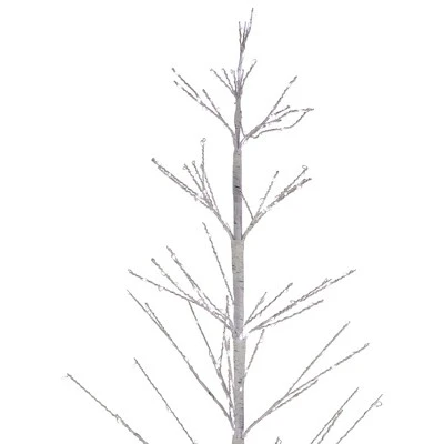 Northlight 6' LED Lighted White Birch Christmas Twig Tree - Pure White Lights 5 Northlight 6' LED Lighted White Birch Christmas Twig Tree - Pure White Lights - Image 5