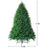 Costway 7.5ft Artificial Christmas Fir Tree 1968 Branch Tips