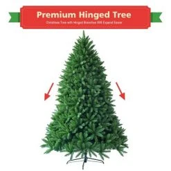 Costway 7.5ft Artificial Christmas Fir Tree 1968 Branch Tips -Christmas Trees Sales Store unnamed file 6712