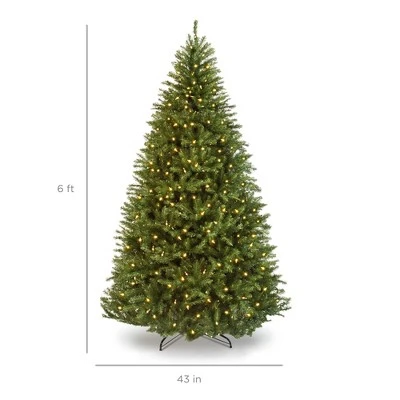 Best Choice Products Pre-Lit Hinged Douglas Full Fir Artificial Christmas Tree Holiday Decoration 6 Best Choice Products Pre-Lit Hinged Douglas Full Fir Artificial Christmas Tree Holiday Decoration - Image 6